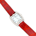 Montre Montre Hermès, "Cape Cod Tonneau", en acier et diamants sur cuir. 58 Facettes 34299