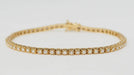 Bracelet Bracelet rivière en or jaune et diamants 1,50ct 58 Facettes 32843