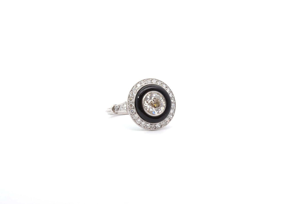 Bague Bague vintage diamant de 1,66cts L/VVS2 58 Facettes 26489-26501