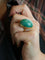 Bague 53 Bague cocktail vintage or jaune amazonite 64 ct 58 Facettes 1087.27