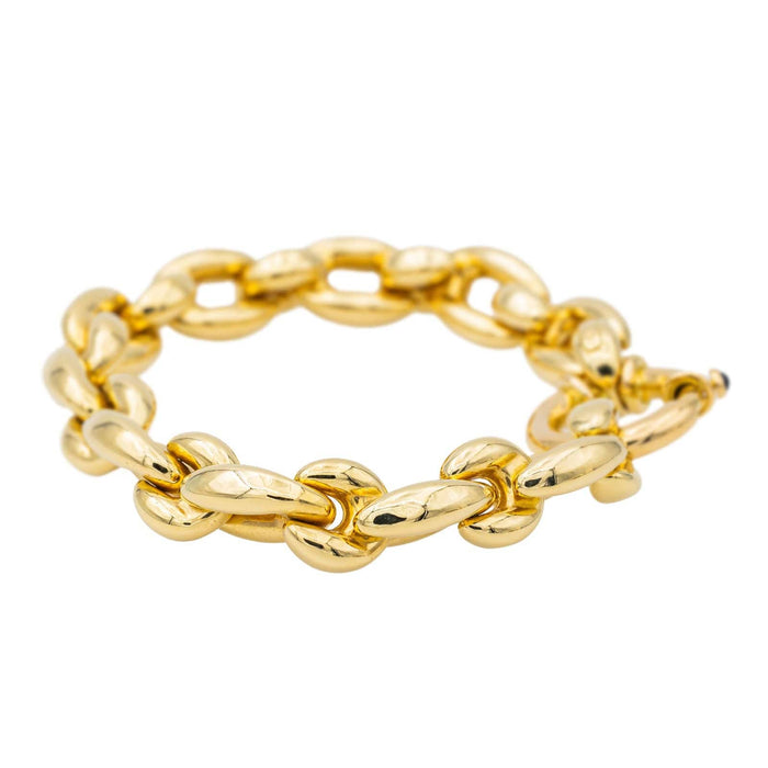 Bracelet Caplain Saint André Bracelet Or jaune Saphir 58 Facettes 3432360CN