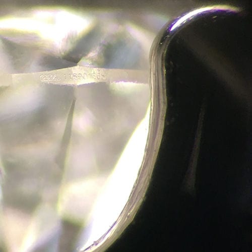 Collier Collier point lumineux avec diamant de 0,32 ct 58 Facettes 31748