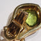 Boucles d'oreilles Boucles d'oreilles Bulgari en or jaune 18 carats avec péridot et rubis 58 Facettes