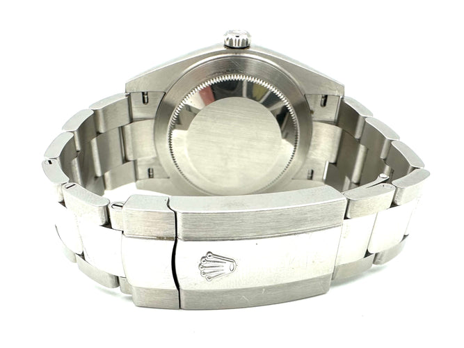 Montre ROLEX - Collection "Datejust 41mm", montre acier et or blanc (full set) 58 Facettes