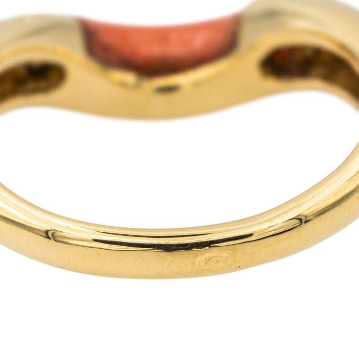 Cartier Bague Or jaune Corail