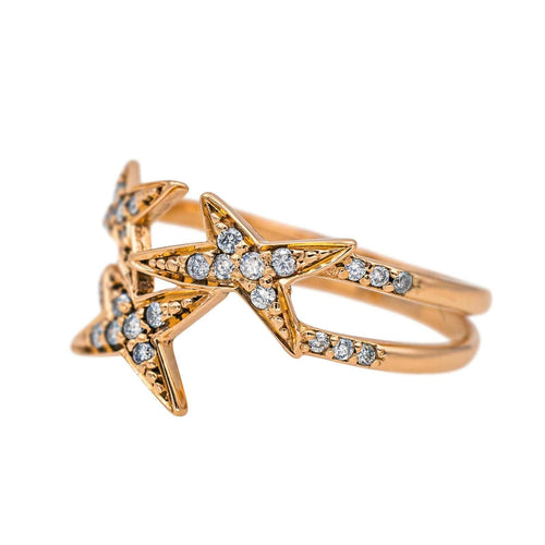 Bague 50 Mauboussin Bague A jamais mon étoile Or rose Diamant 58 Facettes 4553814CN