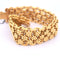 Bracelet Bracelet maille tressée en or jaune 18 kt 58 Facettes BR111