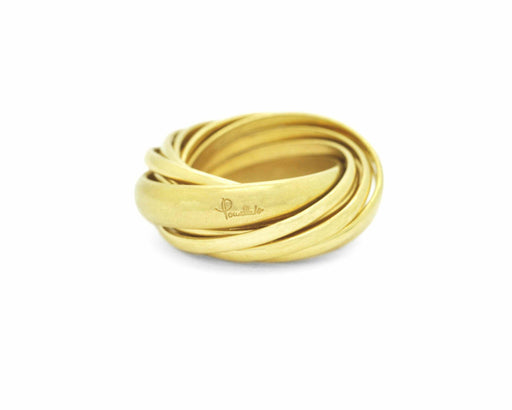 Bague 54 POMELLATO - Bague mille cercles en or jaune 58 Facettes