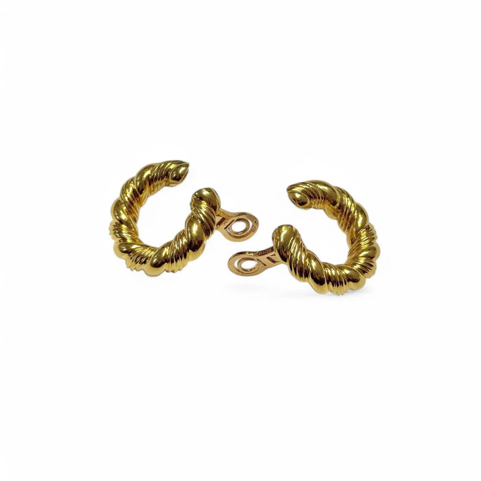 Boucles d'oreilles Van Cleef & Arpels - Paire de clips d’oreilles Vintage 58 Facettes