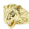 Bague Bague tête de lion en or jaune sertie de diamants 58 Facettes 30011