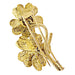 Broche Clip Boucheron "Fleurs", or jaune, émaux, diamants et saphirs. 58 Facettes 33915