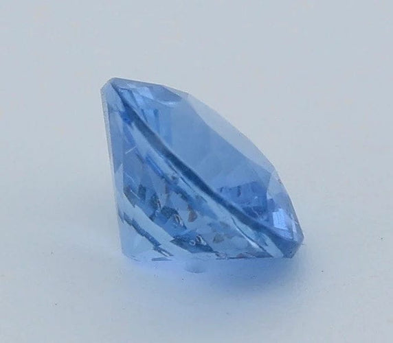Gemstone Saphir bleu 1.00cts non chauffé certificat CGL 58 Facettes 98