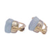 Boucles d'oreilles Boucles d'oreilles Pomellato, "Nudo" or jaune, aigue-marine laiteuse. 58 Facettes 33779