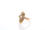 Bague 54.5 Bague ancienne perle fine et diamants 58 Facettes 26925