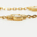 Bracelet Van Cleef & Arpels - Bracelet Vintage Alhambra 5 motifs nacre en or jaune 58 Facettes vca-br-yg-alh-mop