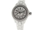 Montre montre CHANEL j12 34 mm h0967 112 diamants ceramique blanche quartz 58 Facettes 268147
