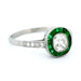 Ring 53.5 Platinum Emerald Diamond Target Ring 58 Facettes 67105630A42C45DA9C369A9444E43A8F