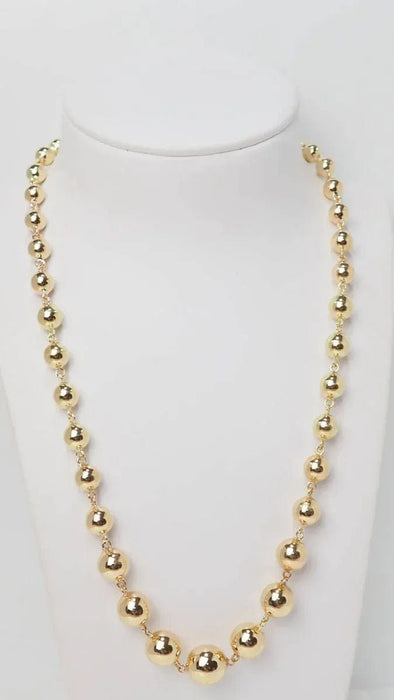 Collier Collier Marseillais Boules Or Jaune 58 Facettes F