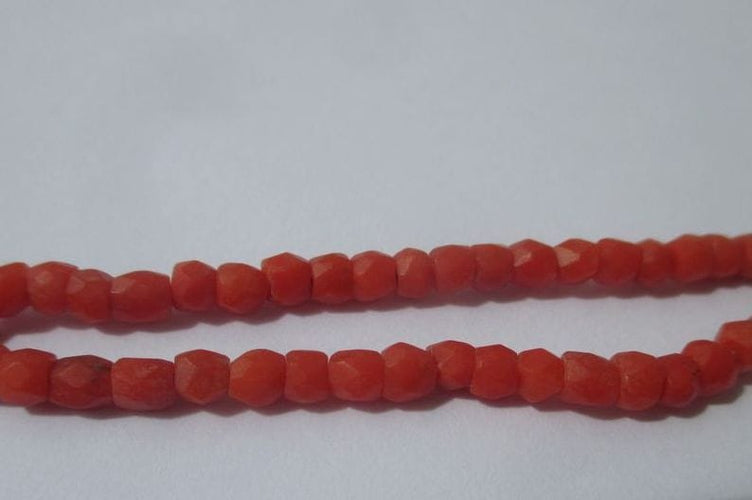 Bracelet Bracelet régional XIXe corail facetté 58 Facettes