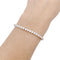 Bracelet Bracelet ligne diamants en or blanc. 58 Facettes 33185