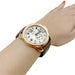 Montre Montre Cartier, "Calibre de Cartier", or rose, cuir. 58 Facettes 33826