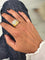 Bague 55 Bague Faraone en or jaune et blanc avec diamants taille émeraude 58 Facettes
