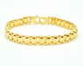 Bracciale in oro giallo peso gr. 27 58 Facettes