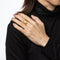Bague Bague Amor Vincit Om, taille 6, or 18 carats d'occasion, Wright & Teague, anneau large 58 Facettes G13974