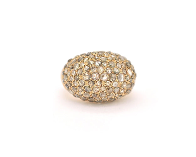 Bague Bague en or rose avec diamants de 2,50 ct 58 Facettes