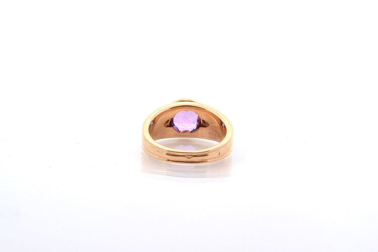 Bague 50 Bague Mauboussin saphir rose de 2,06cts et diamants 58 Facettes 26623a-26643