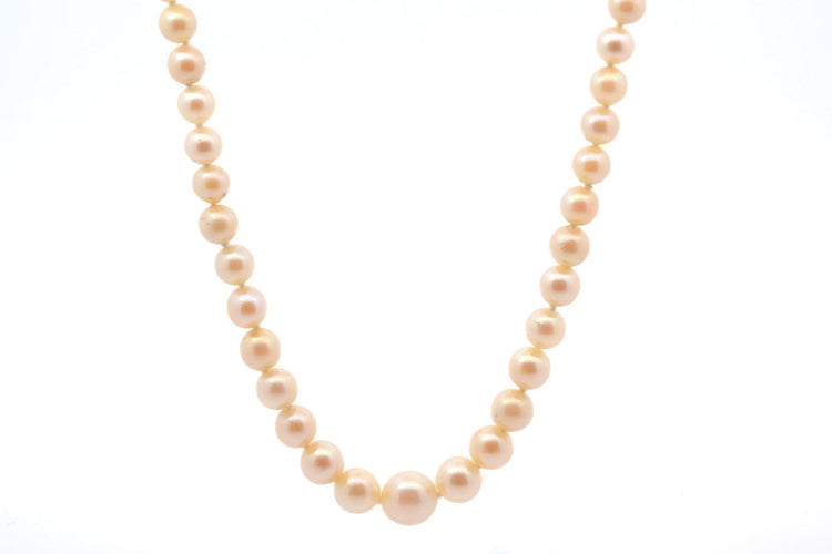 Collier Collier perles de culture et or 18k 58 Facettes 27542