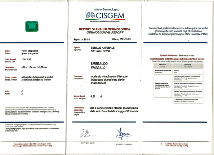 Bague 51 Bague cocktail en or avec diamant émeraude colombienne certifiée rétro 58 Facettes