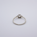 54 Solitaire 18K White Gold Diamond Ring 58 Facettes
