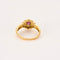 Bague 54 Bague or jaune, rubis et diamants 58 Facettes PER00663