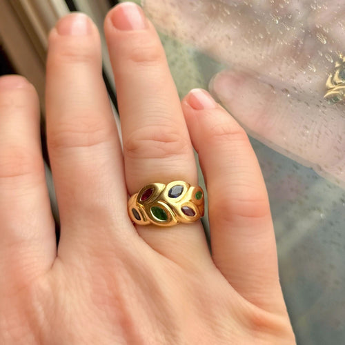 Bague Bague feuillage 58 Facettes REF24092-255