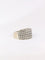 Bague Bague bandeau vintage en or blanc et diamants 58 Facettes J20