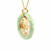 Pendentif Pendentif or jaune pierre de jade 58 Facettes 2-PEF1-GS29303