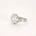 Bague 55 Bague Marguerite diamants platine 58 Facettes A11001