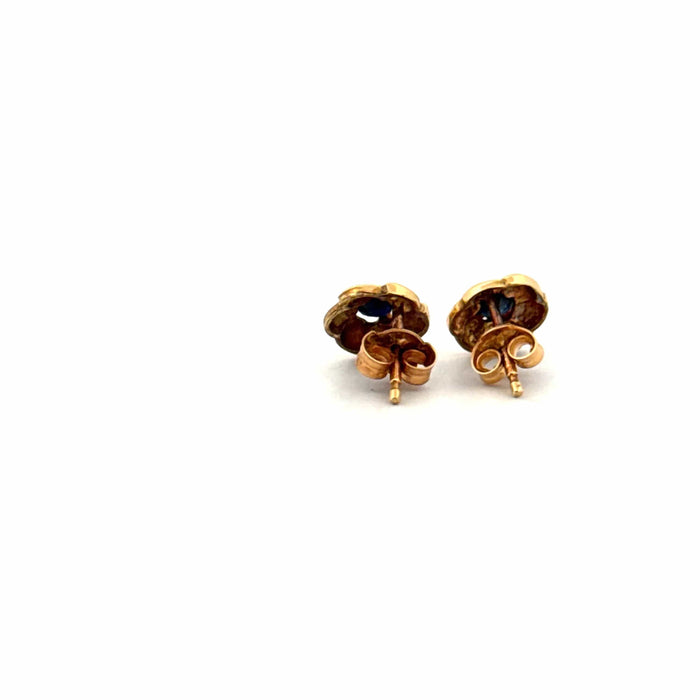 Boucles d'oreilles Puces d'oreilles or jaune topaze 58 Facettes 2-BOA2-GS38461