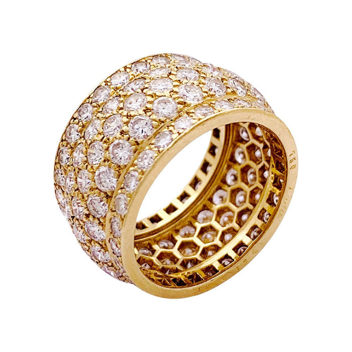 Bague 54 Bague Cartier "Nigeria" or, diamants. 58 Facettes 33987