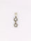 Pendentif Pendentif or blanc diamants taille brillant 0,20 ct 58 Facettes J413