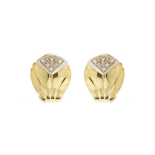 Boucles d'oreilles Boucles d'oreilles Or jaune Diamant 58 Facettes 29740