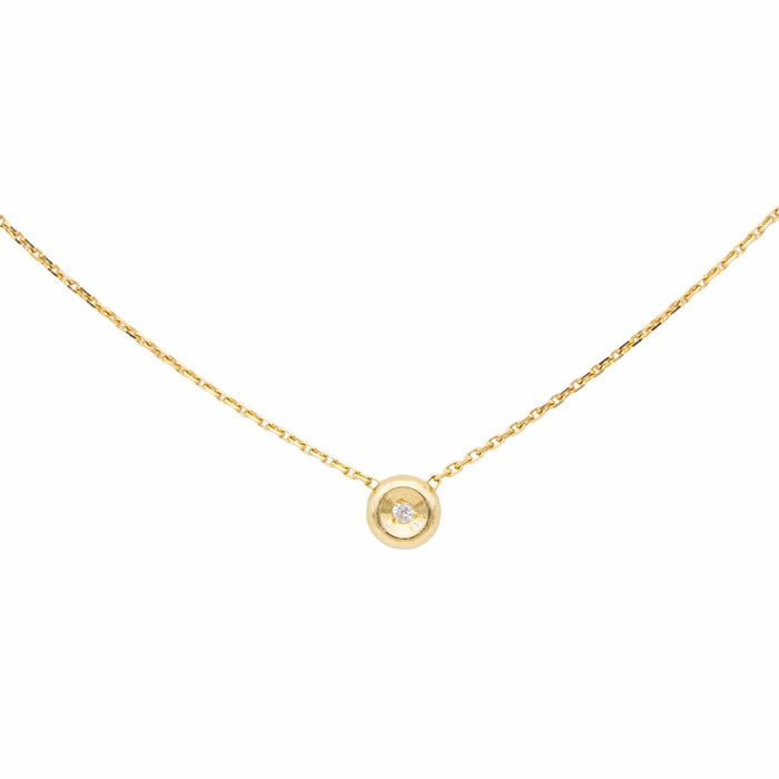 Collier Collier Or jaune Diamant 58 Facettes 579076RV