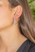 Boucles d'oreilles Boucles d'oreilles Créoles Or blanc Diamant 58 Facettes 3367807CN