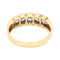 Bague 57.5 Bague rangée de diamants en or jaune 58 Facettes 7306A6DCBECD41E4B7D608831D2D088E