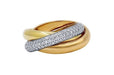 Bague 52 CARTIER - Bague Trinity diamants 58 Facettes 80