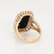 Bracelet Bague Diamant Onyx Vintage Or Jaune 58 Facettes