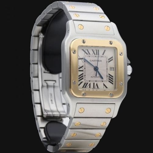 Montre Cartier Montre Santos Galbée 58 Facettes MT42753