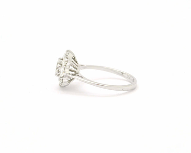 Bague Bague avec diamants de 1,32 ct 58 Facettes