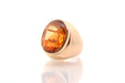 Bague 52 Bague vintage citrine 25cts 58 Facettes 25811